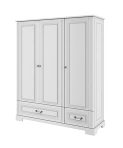 Dulap 3 usi Ines alb